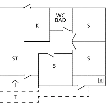 A In With 3 Bedrooms Dom wakacyjny *