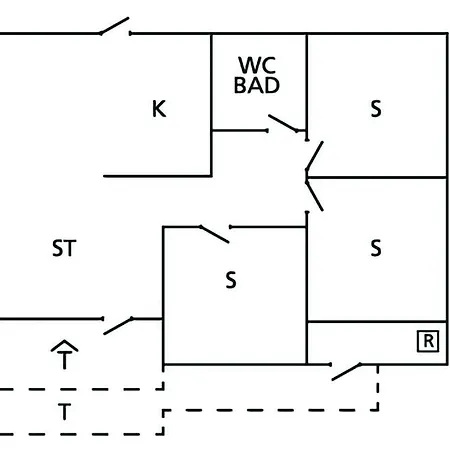 Ferienhaus A In With 3 Bedrooms *